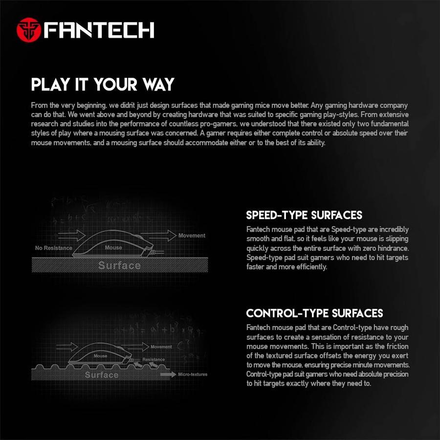 Mousepad Gaming Fantech MP452 VIGIL LARGE