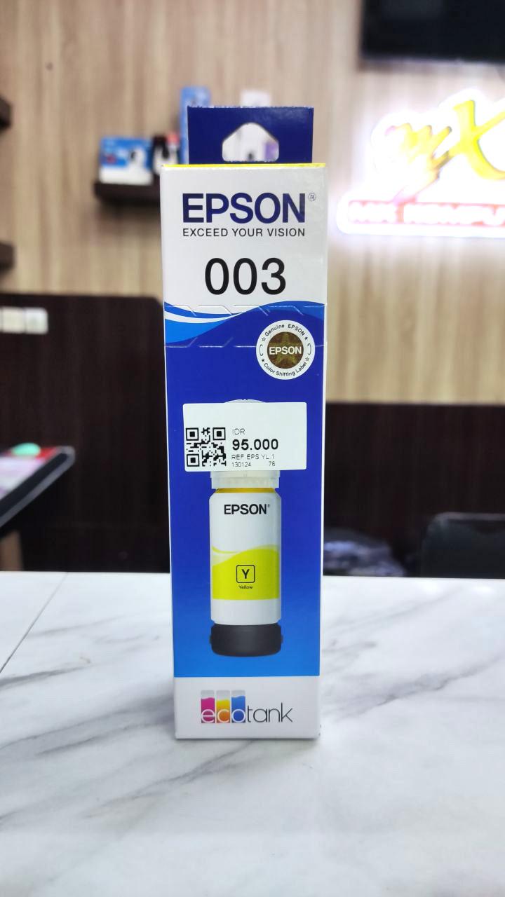 Tinta Botol Epson 003 Black, Cyan, Magenta, Yellow, L3110, L 3150