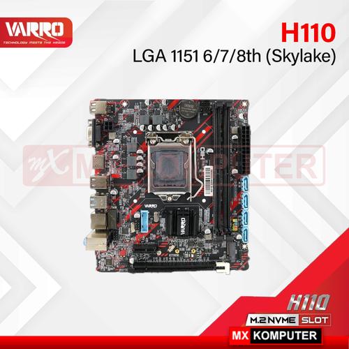 Motherboard VARRO H110 NVME DDR4 LGA 1151