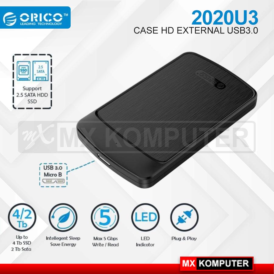 ORICO HDD SSD Enclosure 2.5 Inch USB 3.0 - 2020U3