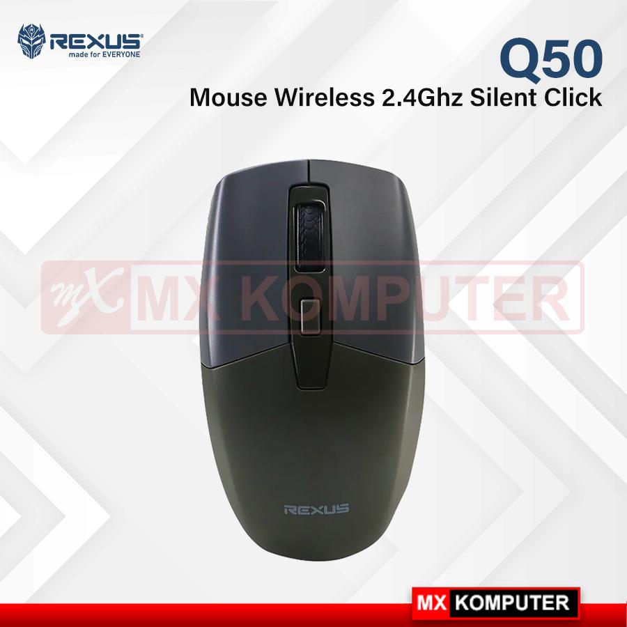 Mouse Rexus Q50 Mouse 2.4Ghz Wireless Office Silent Click 
