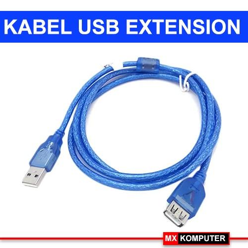 Kabel USB Extension 5M Male To Female 5 Meter Penyambung USB Extention