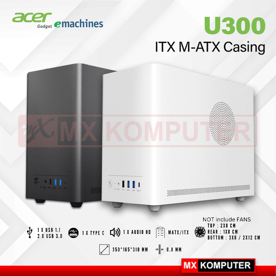 Casing Acer U300 ITX M-ATX Case eMachines U 300 