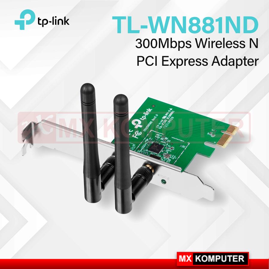 TPLink TL-WN881ND Wireless N PCI Express Adapter Adaptor WiFi TP-Link