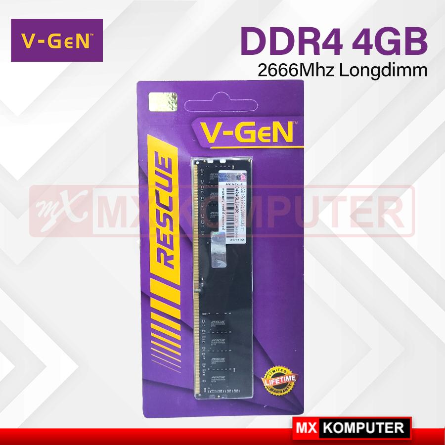 RAM V-Gen Rescue 4GB DDR4 2666 Mhz VGEN