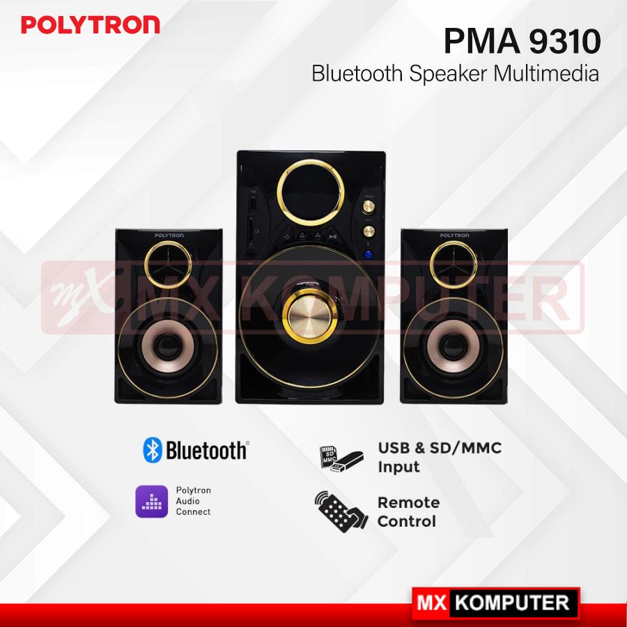 Speaker Bluetoooh Audio Multimedia Polytron PMA 9310
