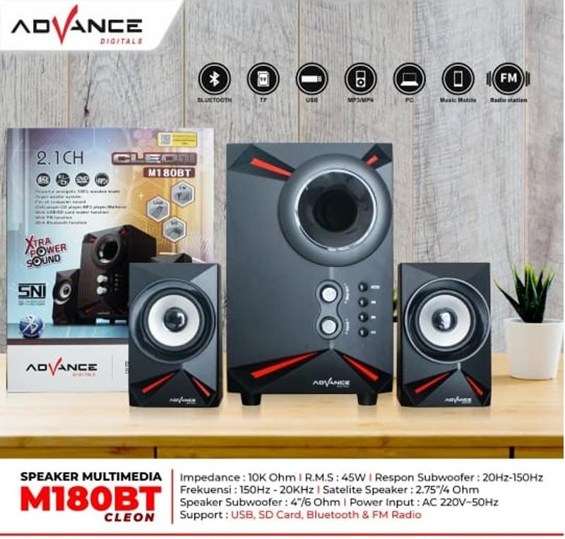 SPEAKER BLUETOOTH ADVANCE M180BT CLEON SPESIAL EDITION PROMO