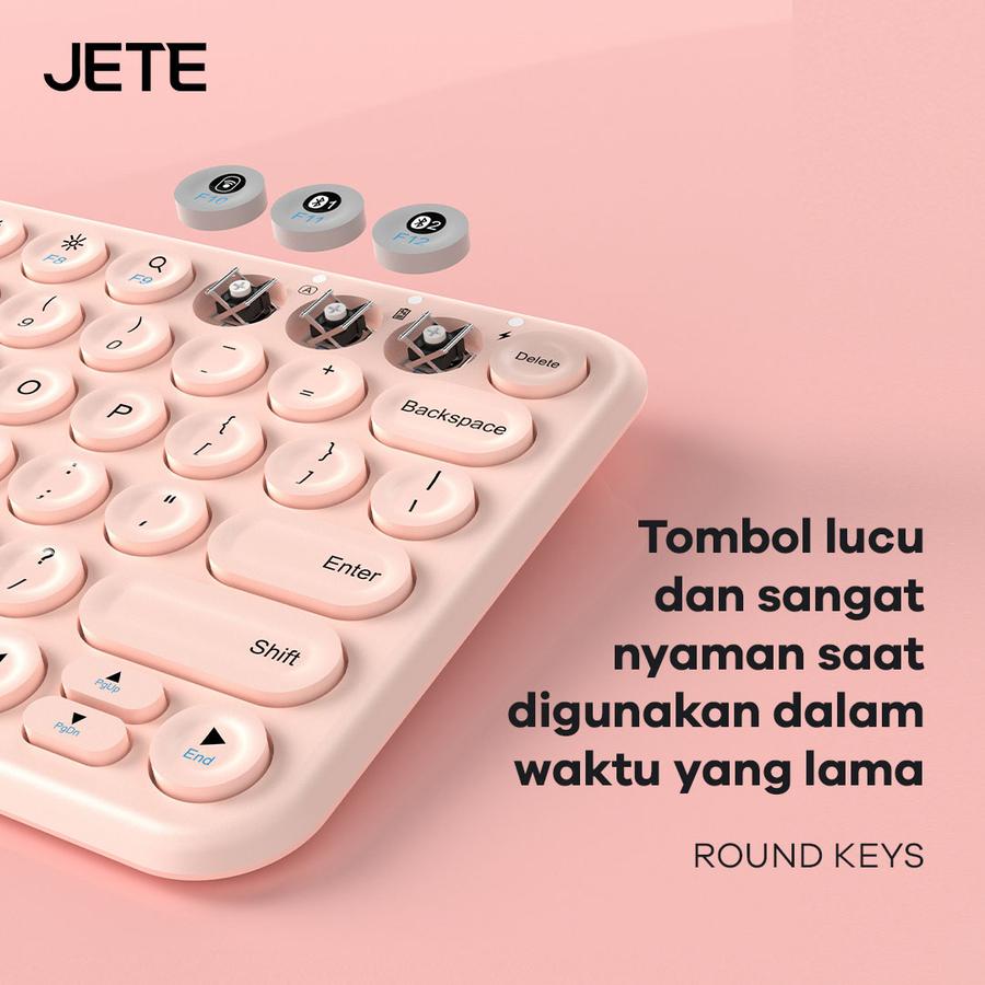 Wireless Keyboard Bluetooth Multi Device JETE SK1