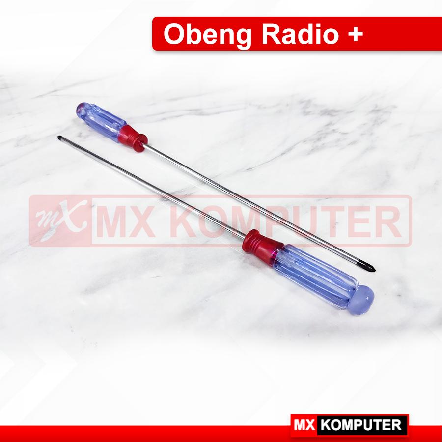 Obeng Plus + 6" | Obeng Kurus Kembang Plus (+)