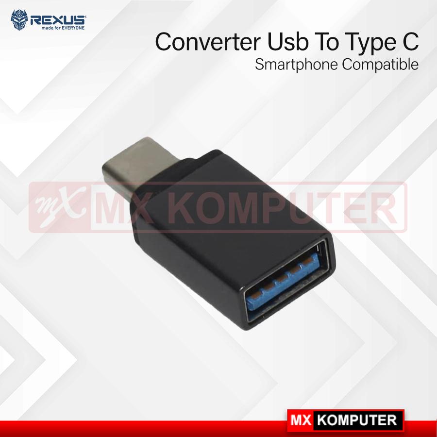 OTG Rexus Type C RX-TCP01 Converter Usb To Type C