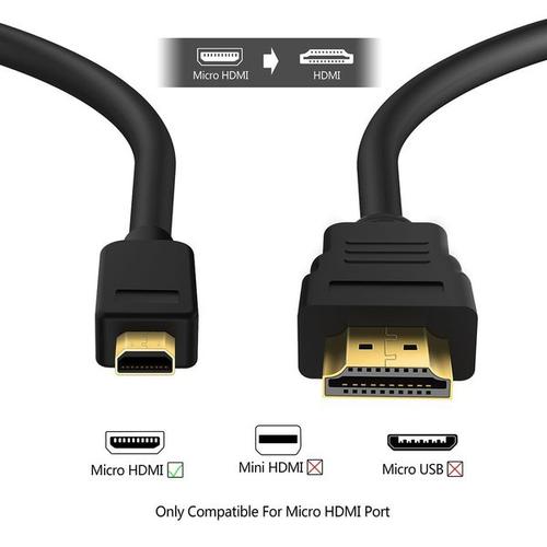 KABEL Micro HDMI to HDMI Cable 1.5M Full HD 1080P Kabel HDMI