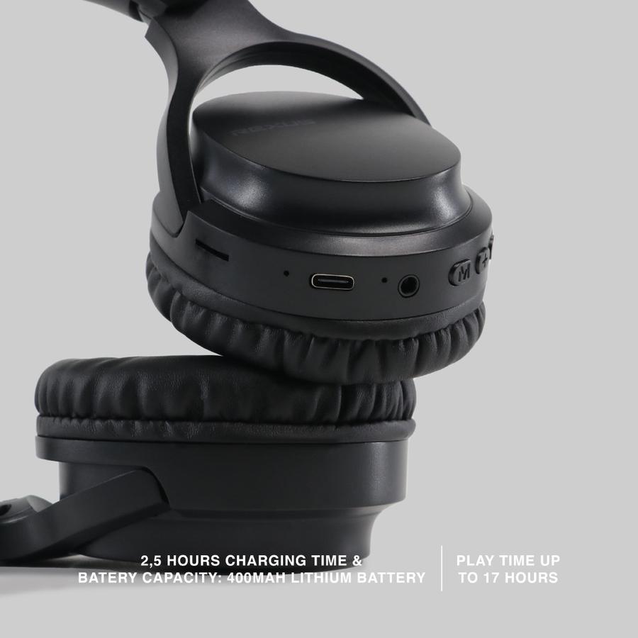 Headphone Rexus M2 Headset Bluetooth Jack Aux 3.5 Micro SD FM Radio