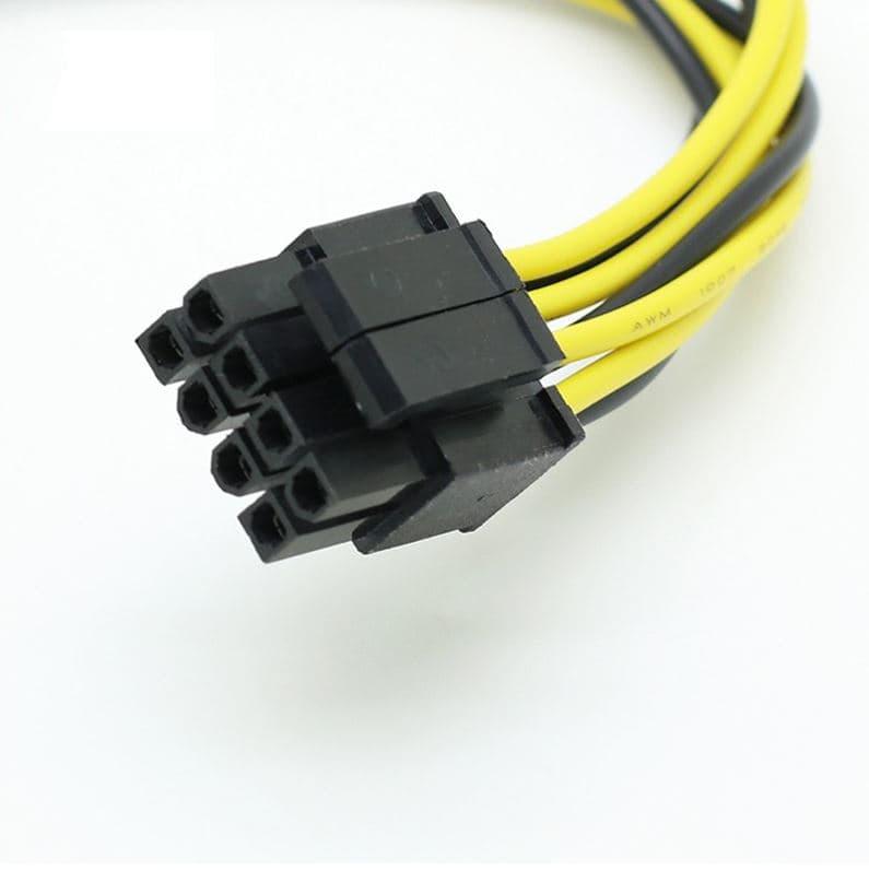 Kabel Power SATA to 8 Pin VGA Dual SATA Male to 8 Pin VGA