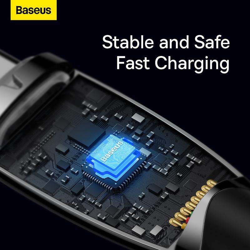 BASEUS Kabel Data Glimmer Ultra Fast Charging Type-C to Type-C 100W