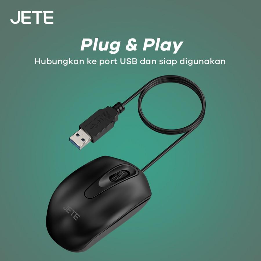 Mouse Kabel JETE MO101 1200 DPI Optical