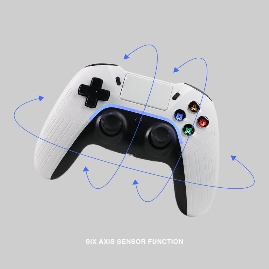 Rexus Gladius GX300 Gamepad Dual Connection Bluetooth & Cable - Hitam