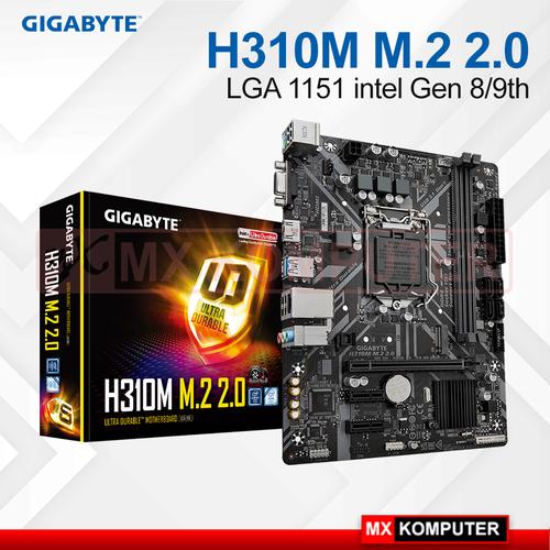 Motherboard Gigabyte H310M M.2 2.0 - LGA 1151 H310 DDR4 USB3.1 SATA3