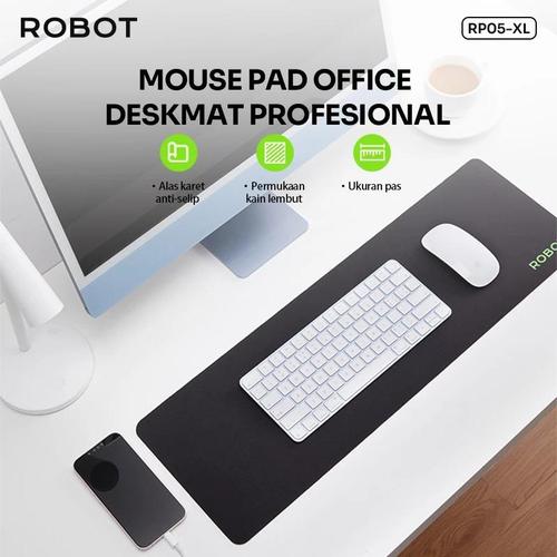 Robot RP05 XL Mouse Pad Large Size 64x21 cm Mousepad Polos Rubber Anti