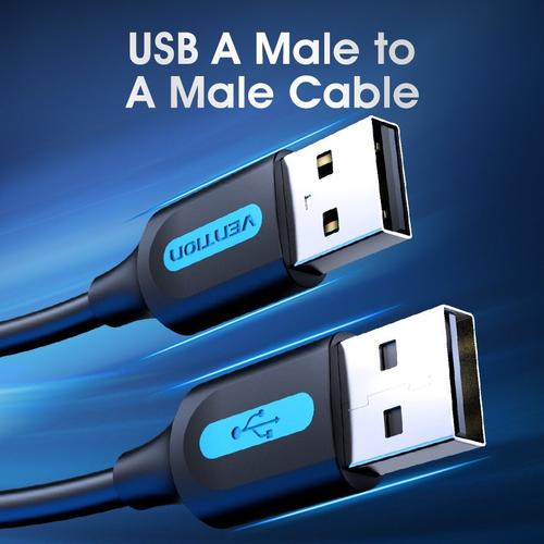 Kabel Vention USB 2.0 Male to Male for Laptop PC