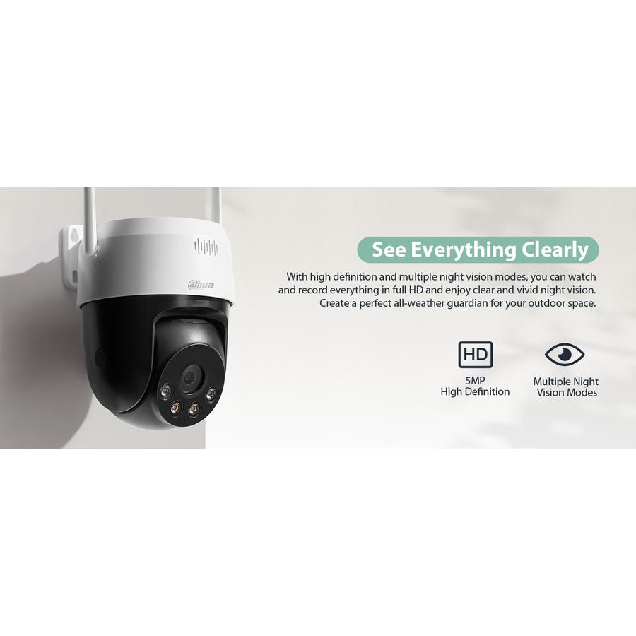 IP Camera Dahua Picoo SD2A500HB-GN-AW-PV 5MP Full Color Wi-Fi PTZ Camera