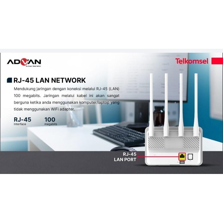 Telkomsel Orbit Star A2 Modem 4G LTE WiFi High Speed