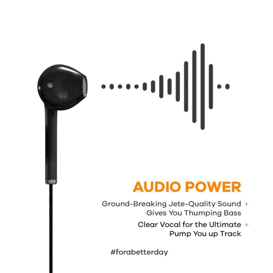 Headset Earphone JETE Classic 2 - Earphone With Mic