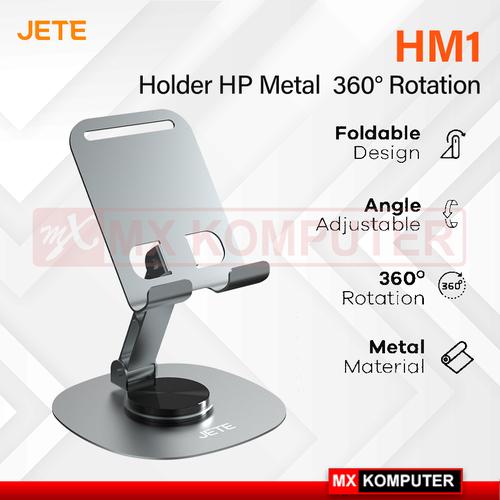 JETE HM1 Holder HP Tablet Stand Phone Metal Material 360 Rotation