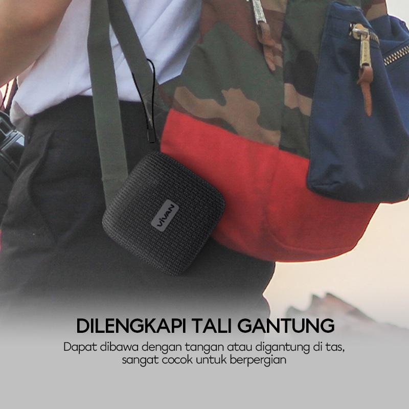 VIVAN Mini Speaker VS3 | IPX5 | Bluetooth 5.3 | TWS Connect