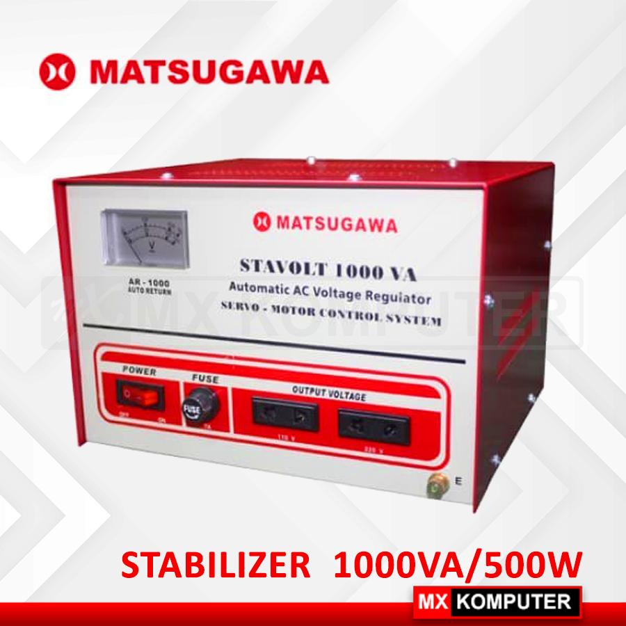 Stavolt Matsugawa 1000 VA 1000V Servo Motor 1 Phase Stabilizer