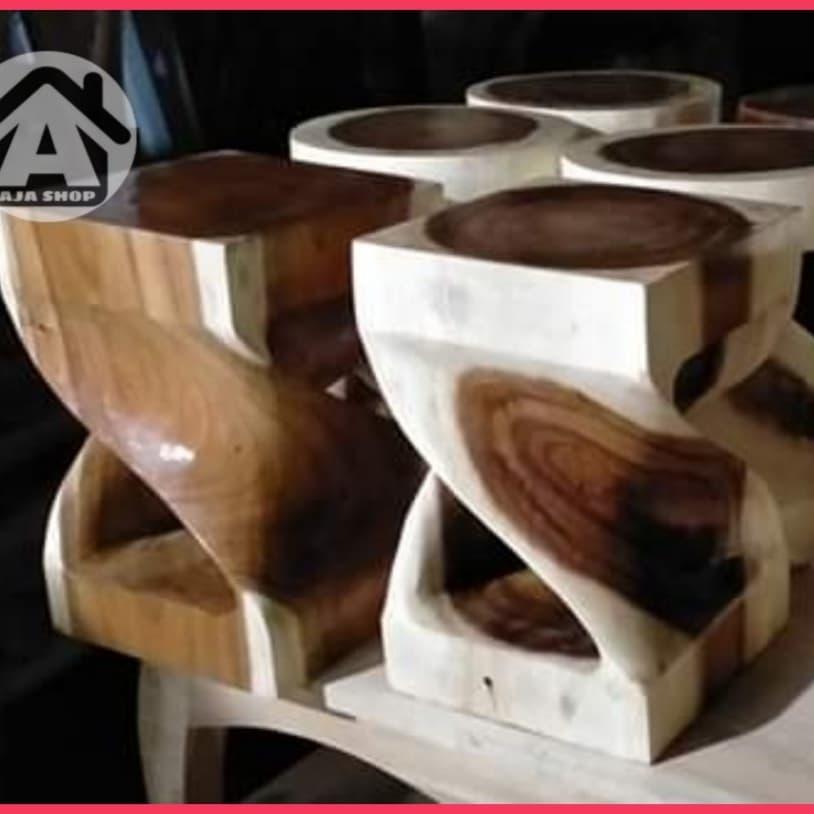 Kursi stool bangku meh trembesi 