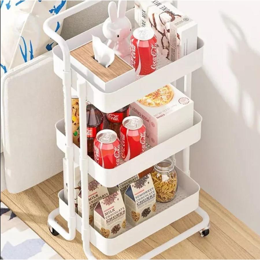 RAK TROLLY 3 SUSUN / TIER SERVICE TROLLEY / RAK SERBAGUNA