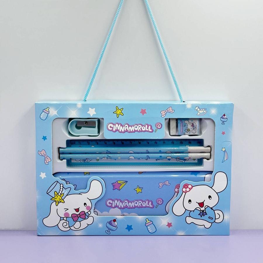 STATIONARY SET SANRIO ALAT TULIS SET LENGKAP KOTAK PENSIL ANAK HADIAH ANAK TULIS TEMPAT PENSIL SET LENGKAP HELENA SET