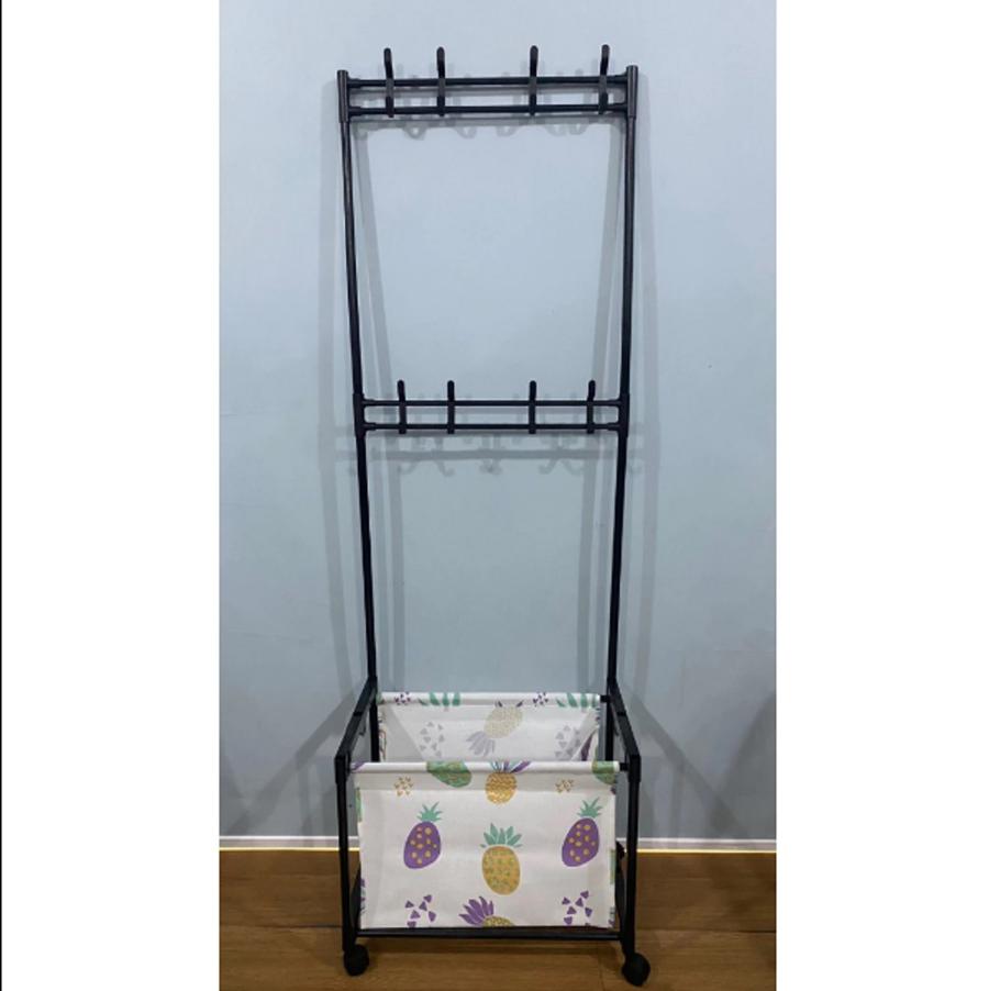 JUPITER RACK / RAK GANTUNG BAJU / KERANJANG MAINAN / LAUNDRY BAG / RAK JEMURAN BAJU / RAK SEPATU