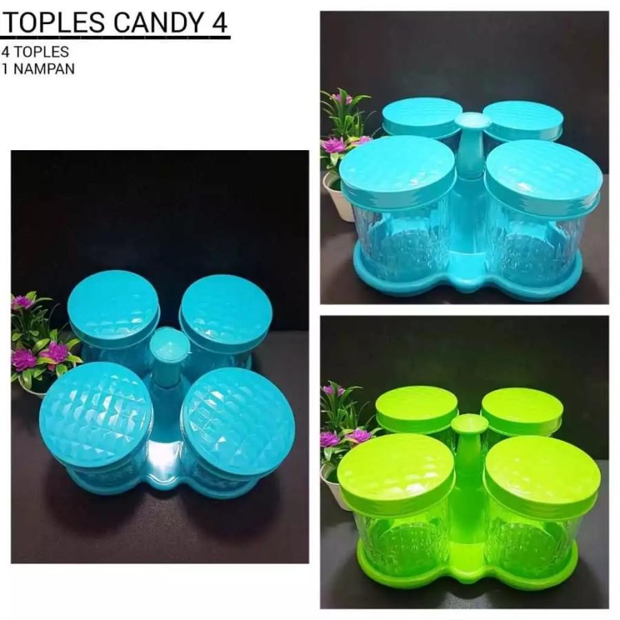 TOPLES BENING DENGAN LAMPU LED DAUN CANDY KUE KERING PERMEN 