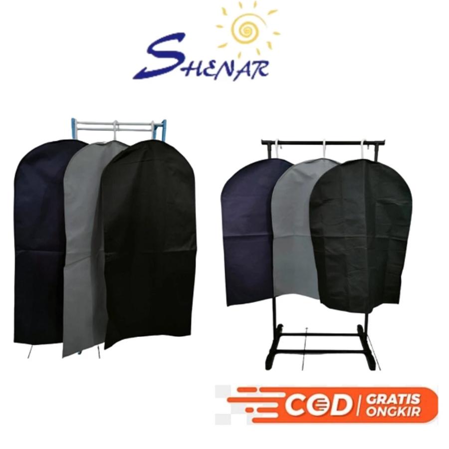 COVER BAJU BAHAN KAIN NON WOVEN - COVER(CLASSY 60X80CM) DAN COVER (GAYA 60X120CM) COVER JAS / SARUNG JAS