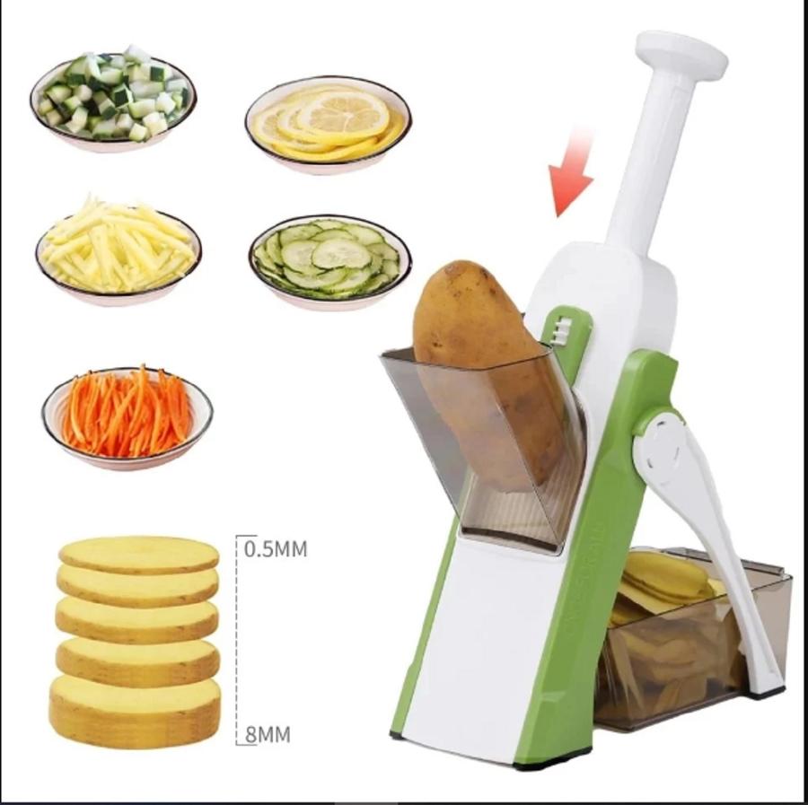 SPRING SLICER ALAT PEMOTONG SAYUR BUAH MULTIFUNGSI ALAT PARUT PENGIRIS SAYUR MODERN SERBAGUNA