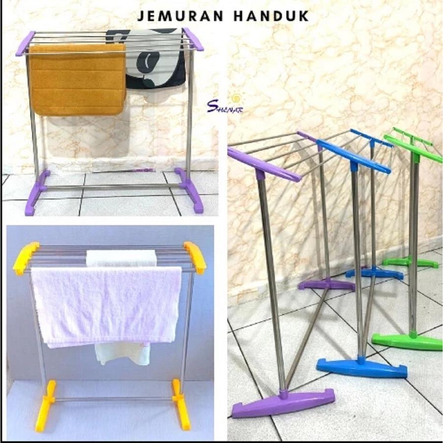 Jemuran Handuk Stainless Steel / Jemuran Minimalis SUNNY / Rak Jemuran
