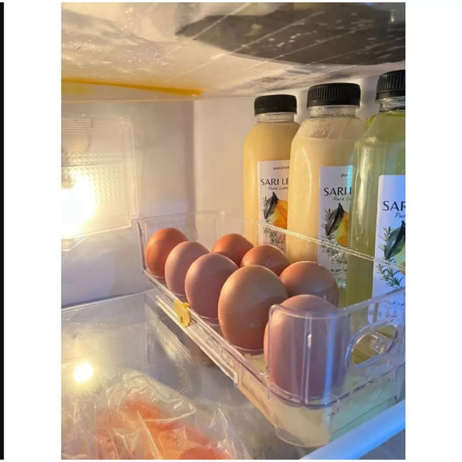 EGI EGG RACK KOTAK PENYIMPANAN TELOR / Kotak Penyimpanan Telur Kotak Kulkas Pintu Samping Kapasitas Besar 2 / TEMPAT TELUR 10 SEKAT / BOX WADAH TELUR 1 SUSUN