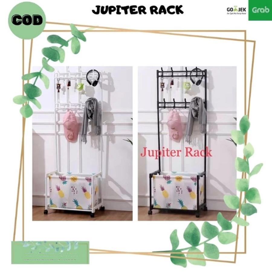 JUPITER RACK / RAK GANTUNG BAJU / KERANJANG MAINAN / LAUNDRY BAG / RAK JEMURAN BAJU / RAK SEPATU