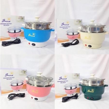GRANADA HOTPOT PANCI LISTRIK FREE KUKUSAN MULTIFUNGSI