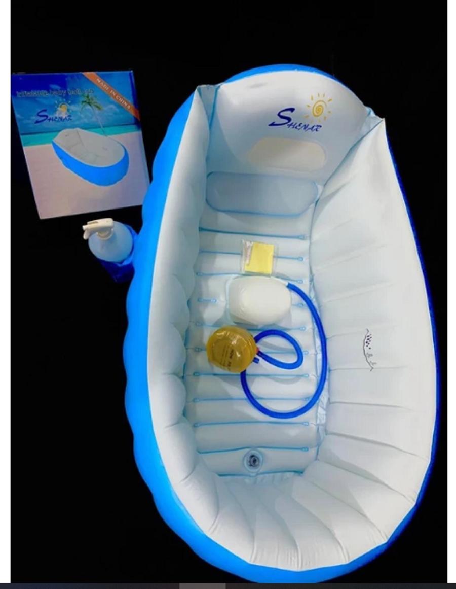 Shenar Intime Baby Bath Tub / Bak Mandi Bayi Free Pompa / Kolam Bayi