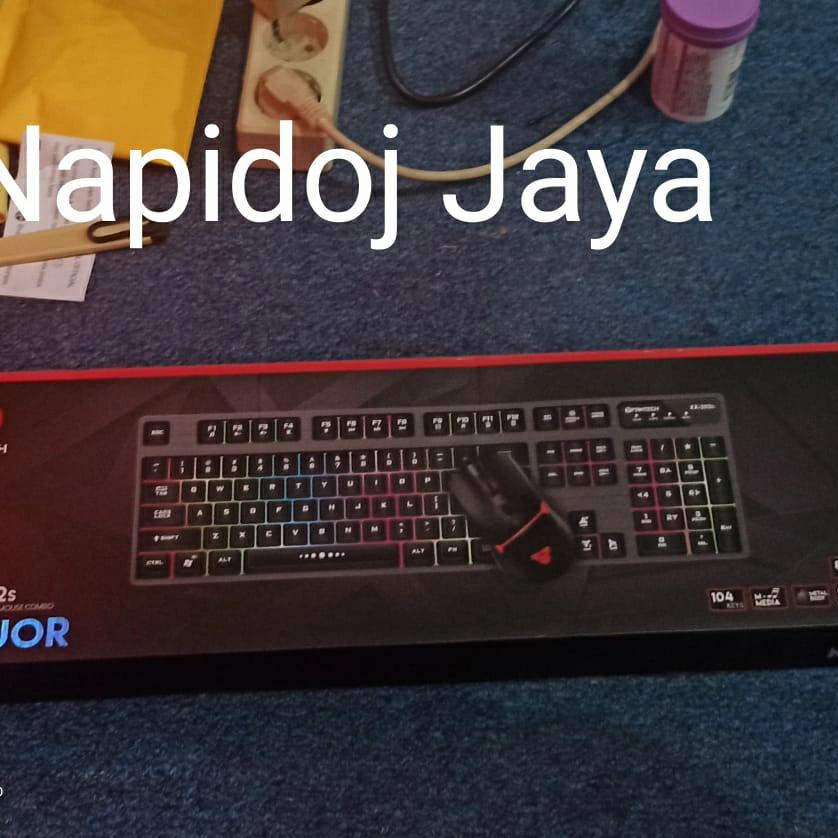 Fantech Keyboard Mouse Gaming Combo Bundle MAJOR KX302