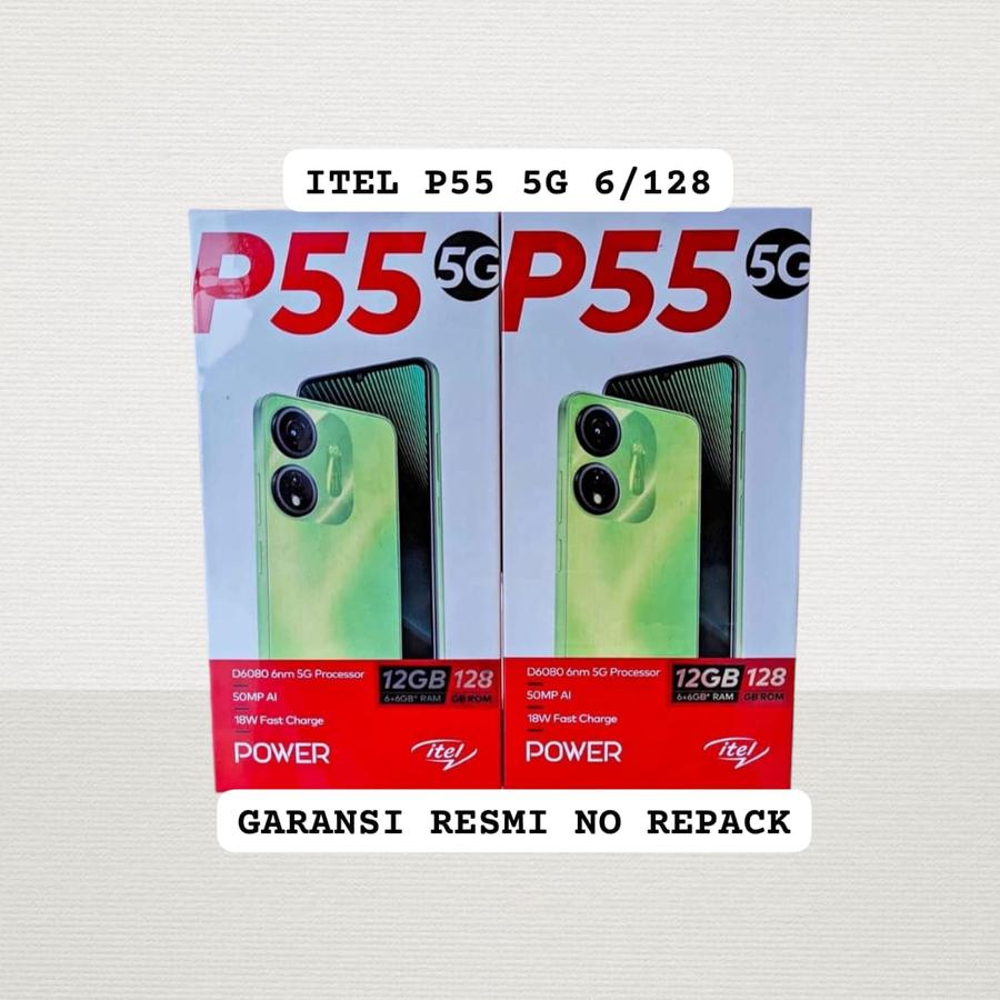 ITEL P55 5G 6/128 Garansi Resmi