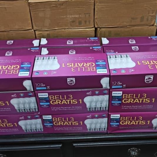 Lampu PHILIPS LED watt 6,8,10,12