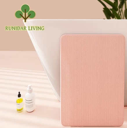 RUNIDAR LIVING Khusus RESELLER 5pc M - Keset Batu Diatomite / AntiSlip