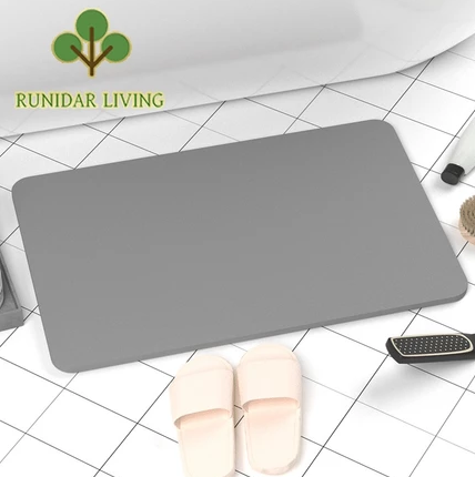 RUNIDAR LIVING Khusus RESELLER 5pc M - Keset Batu Diatomite / AntiSlip