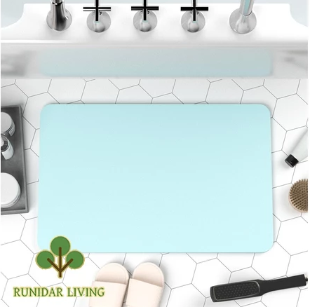 RUNIDAR LIVING Khusus RESELLER 5pc M - Keset Batu Diatomite / AntiSlip