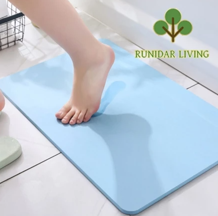 RUNIDAR LIVING Khusus RESELLER 5pc M - Keset Batu Diatomite / AntiSlip