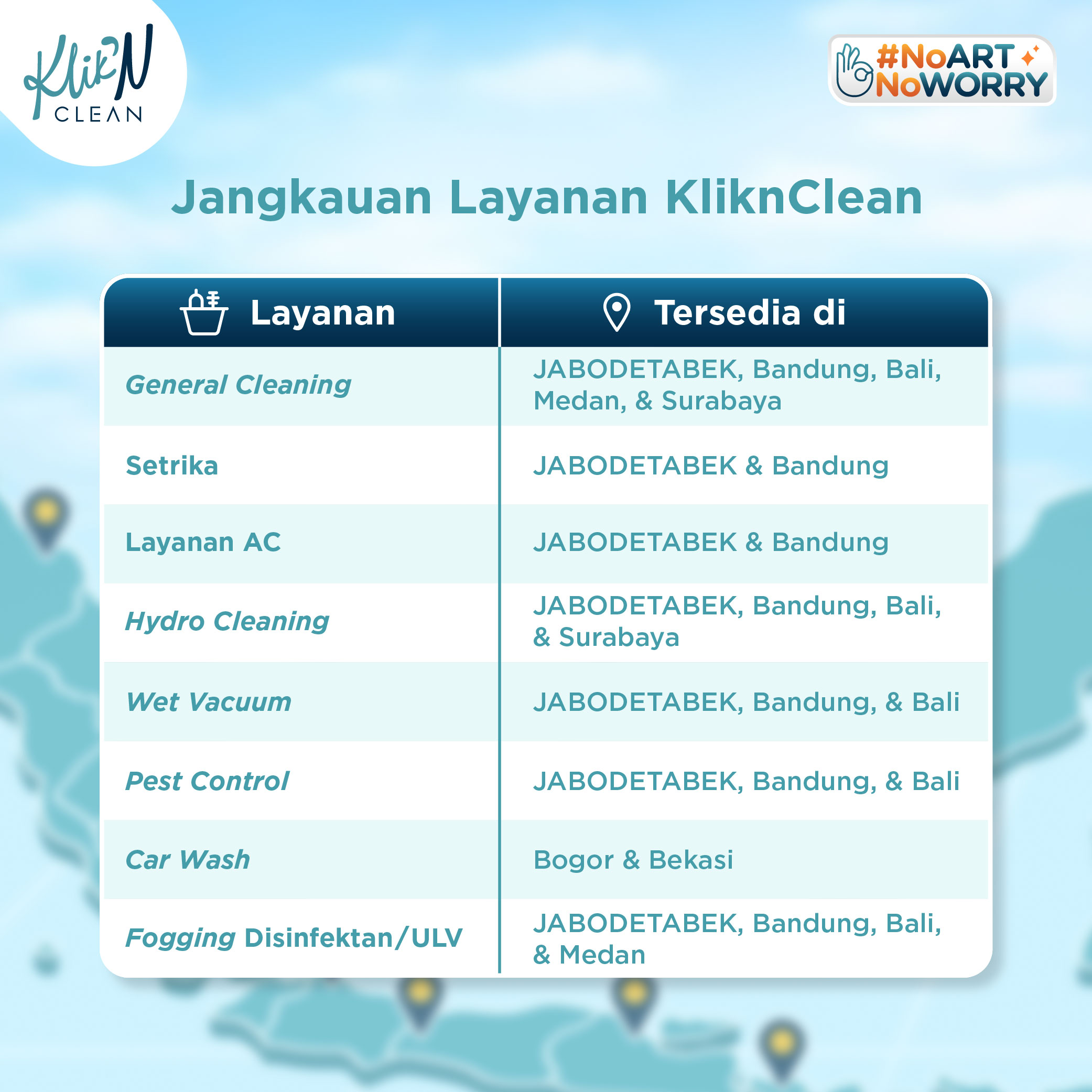 KliknClean - Layanan Cuci AC Split 0.5 s.d 1 PK (1 Unit)