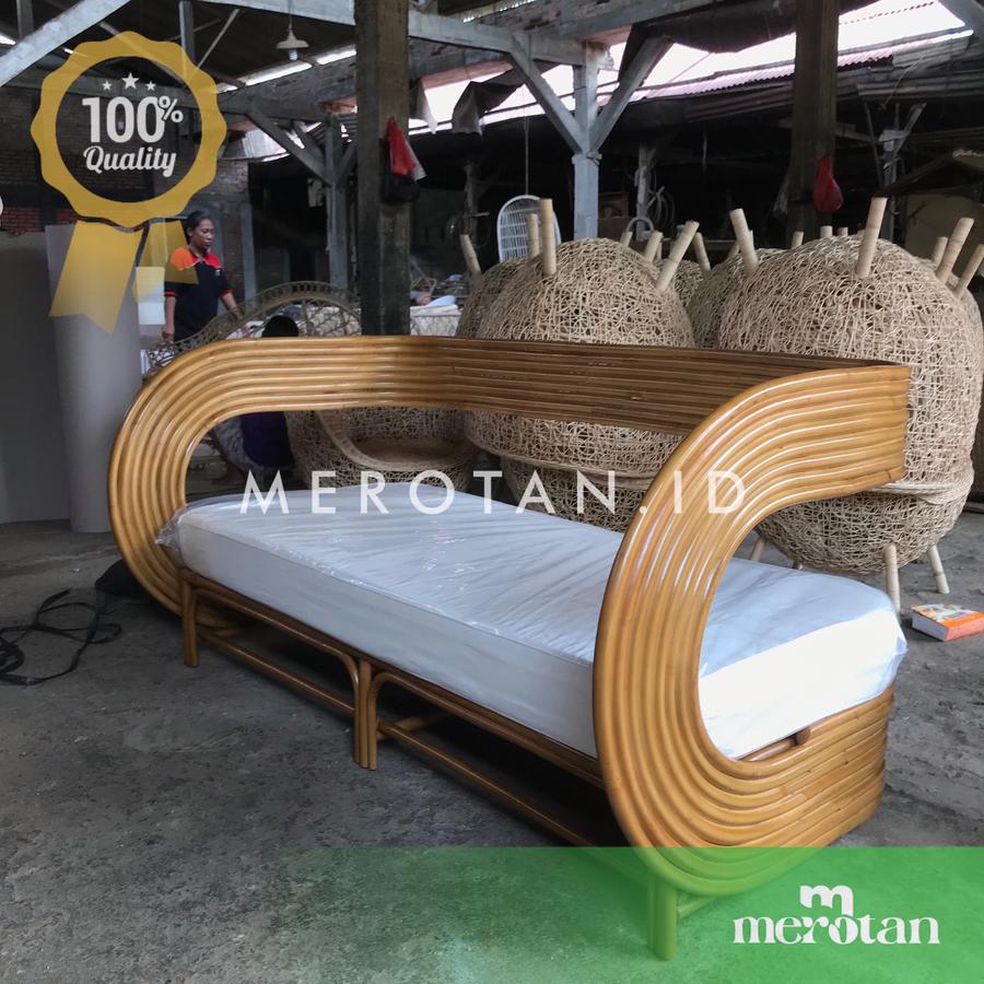 Sofa Rotan Unik / Sofa Tamu Rotan
